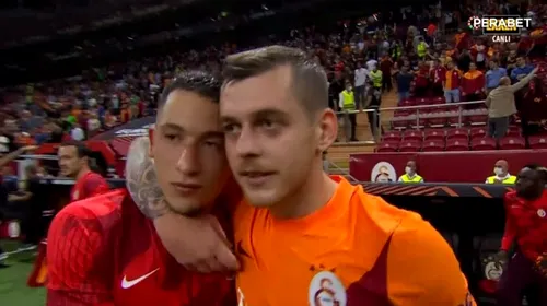 Alex Cicâldău și Olimpiu Moruțan, cei mai buni fotbaliști de la Galatasaray din partida cu Lazio! Ce note au primit românii