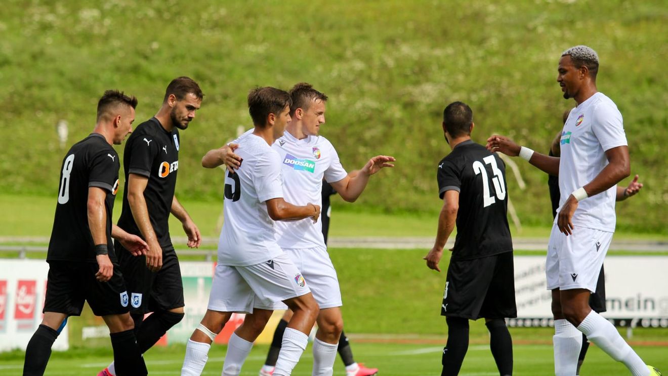 Vicecampioana României, net inferioară celei din Cehia. Plzen s-a distrat cu Craiova, în amicalul din Austria