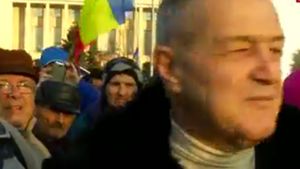Gigi Becali a ieșit și el la protestele din Piața Victoriei. Ce a declarat patronul FCSB