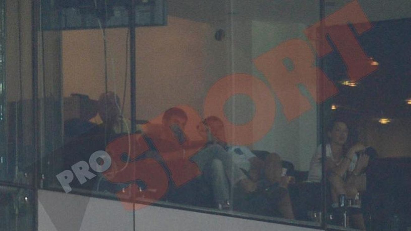 Cristi Borcea a privit meciul cu "U" din umbră! Unde a stat fostul acționar