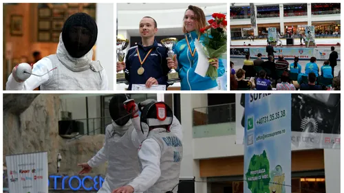 FOTO Repetiție pentru Cupa Europei de floretă feminină, la trofeul Pellegrini. Kateryna Chentsova i-a suflat trofeul Mariei Boldor