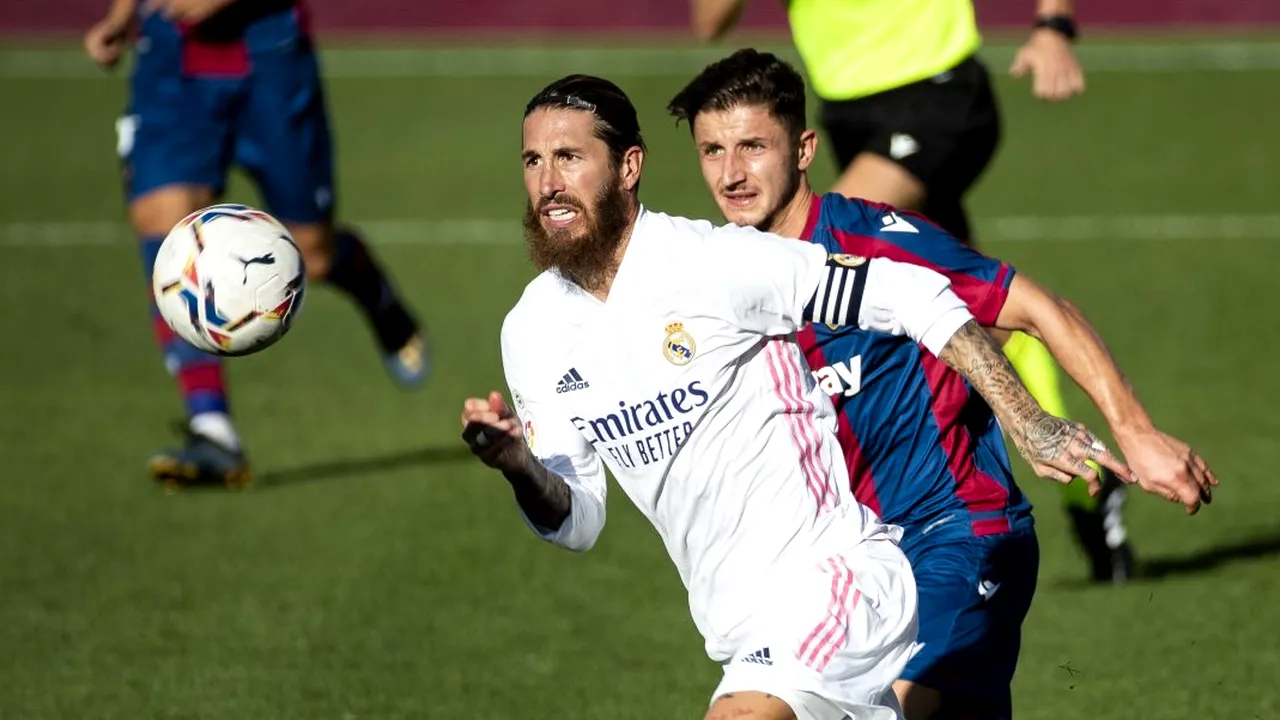 Sergio Ramos s-a recuperat la timp și va juca în El Clasico, împotriva celor de la FC Barcelona, pe Nou Camp