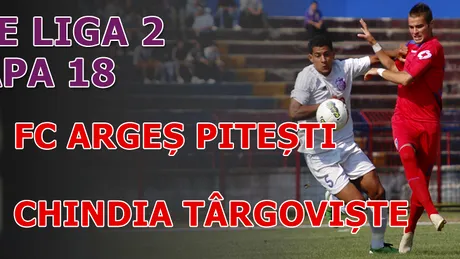 FC Argeș - Chindia Târgoviște 0-0!** Verdeș le-a 