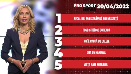 ProSport News | FCSB strânge cureaua. Cele mai importante știri ale zilei | VIDEO