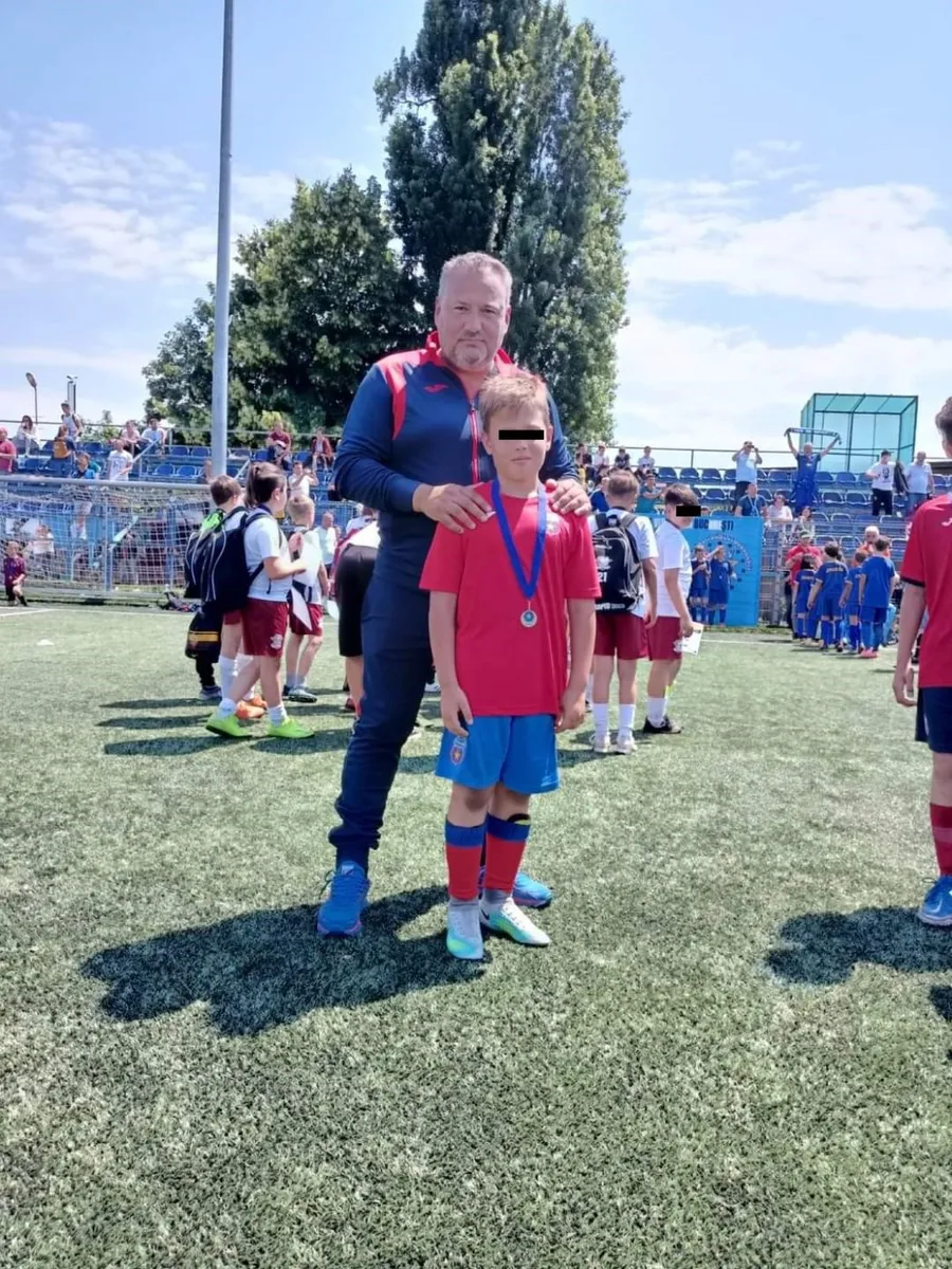 Rodrigo Mușat, în perioada în care antrena copiii Stelei