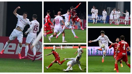 Derby chinuit, decis de un puști! Cu 20 de ani mai tânăr decât Tamaș, Rareș Ilie a făcut diferența în Rapid - ”U” Cluj