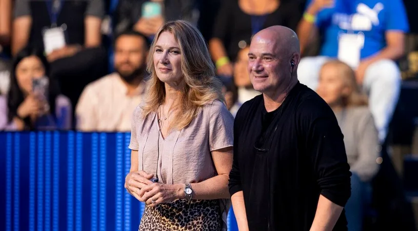 Andre Agassi și Steffi Graf, în premieră în România! Motivul pentru care cel mai celebru cuplu din tenis a decis să vină în țara noastră