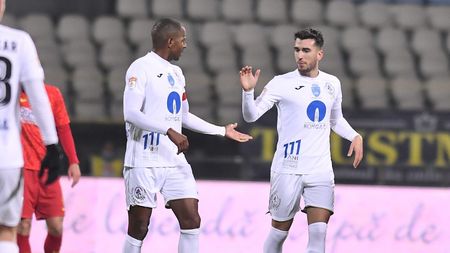 S-au împăcat Jorge Costa și Ronaldo Deaconu? Fotbalistul, introdus pe teren în ultima jumătate de oră a meciului Gaz Metan - FC Voluntari