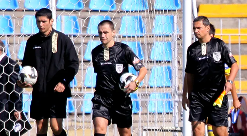 Istrate, Rusandu și Sava** arbitrează derby-urile startului de retur