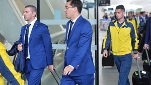 "Tricolorii" au revenit în țară, Burleanu anunță că va depune memoriu la UEFA: "Nu putem să acceptăm așa ușor orice acțiune!"