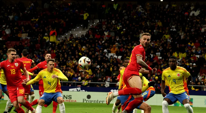 Fotbalistul din naționala României pe care jurnaliștii columbieni l-au evidențiat! Ce efect a avut asupra vedetei Luis Diaz