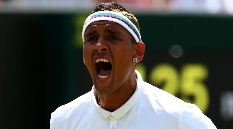 Moment controversat la Wimbledon. Nick Kyrgios a fost huiduit de spectatori, după ce a refuzat jocul și ar fi înjurat pe terenul de joc: 