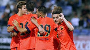 Prima victorie pentru Luis Enrique pe banca Barcelonei: 1-0 cu Huelva. La catalani au debutat Halilovic și Ter Stegen. VIDEO | Puștiul Roman a marcat singurul gol