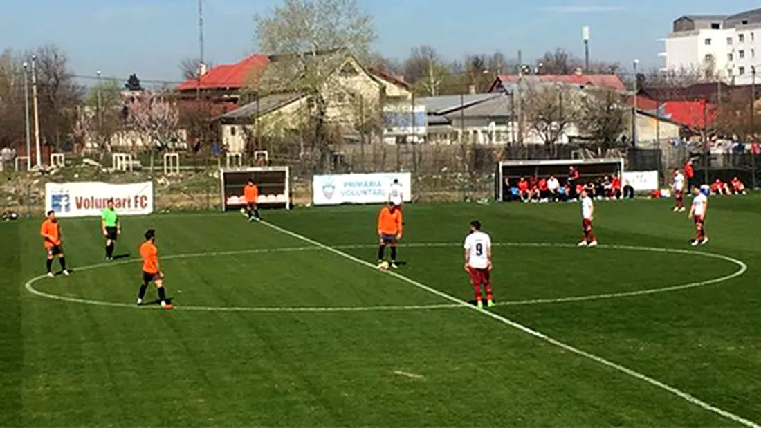 Metalul Reșița a pierdut cu 1-9 meciul amical cu FC Voluntari.** Buduroi a înscris singurul gol al echipei din Liga 2