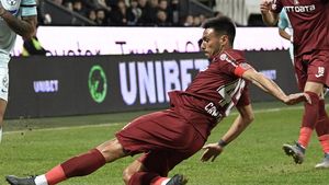 Camora, mulțumit după victoria la limită cu FCSB însă deranjat de lipsa spectatorilor: „Nu văd o diferenţă mare între un concert de muzică şi un meci pe  stadion"