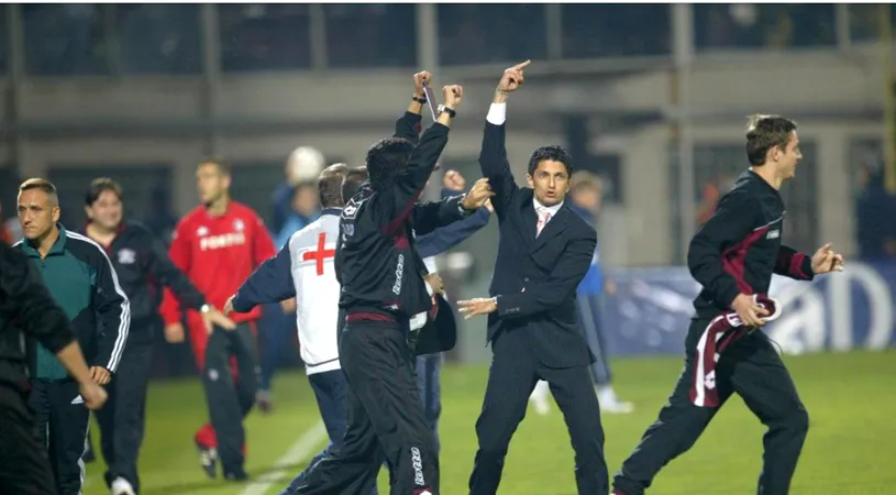 Răzvan Lucescu a explicat gestul celebru făcut la meciul Rapid - Feyenoord: ”Copos m-a întrebat dacă era și pentru el. I-am zis că da!” Cel mai dificil moment avut la clubul din Giulești