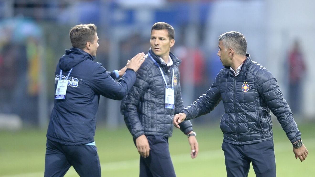 Costel Gâlcă a dezvăluit cine era omul de pe banca lui FCSB care primea telefoane de la Gigi Becali: „Pe el îl suna, venea, îmi spunea că trebuie să îmi transmită!”