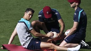 Ghinion teribil pentru Ronaldo. Genunchiul său a cedat din nou la antrenament