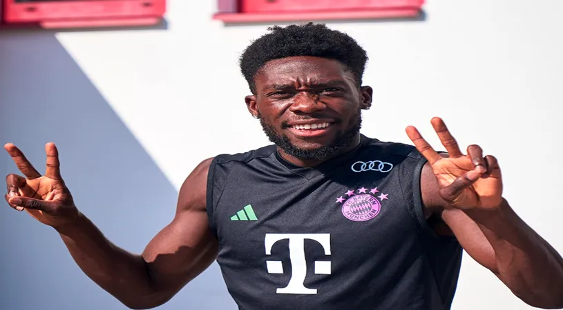 Transferul lui Alphonso Davies ar putea fi deturnat! Ce decizie a luat Bayern Munchen în privința fotbalistului dorit de Real Madrid