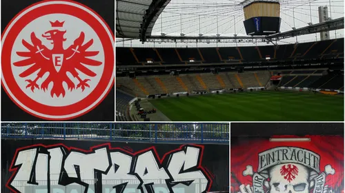 REPORTAJ | „Spuneți NU meciurilor fără suporteri!”. Stadionul din pădure. Casa ultrașilor din Frankfurt e identică cu Arena Națională, dar mai însuflețită datorită fanilor