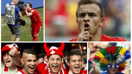 GALERIE FOTO | Cele mai spectaculoase imagini de la meciul Honduras - Elveția 