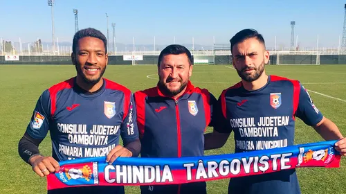 Chindia se întărește pentru play-out! Primele două transferuri oficializate de târgovișteni și rezultatele înregistrate de trupa lui Viorel Moldovan în cantonamentul din Antalya