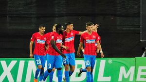 Jucătorii FCSB, supărați pe arbitraj: "Am înțeles că a fost ofsaid la golul lor. Dar rezultatul e echitabil"