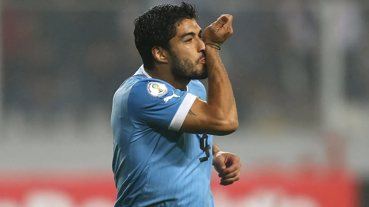 Luis Suarez face parte din lotul de 23 de jucători al Uruguayului pentru CM