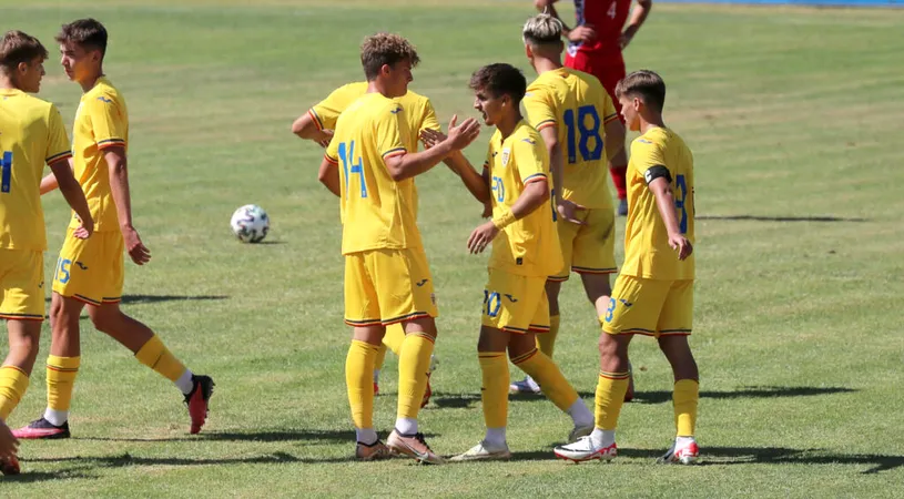 Doi jucători legitimați în Liga 2 au adus victoria pentru România U18 în amicalul cu Republica Moldova U18. Au marcat pe finalurile de reprize