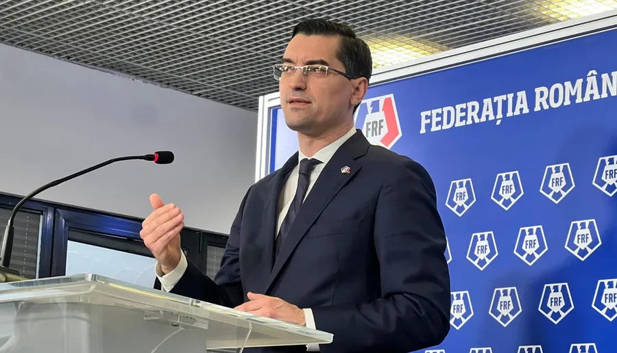 Răzvan Burleanu și-a anunțat candidatura la șefia FRF „Funcția de președinte nu mai este la fel de râvnită”