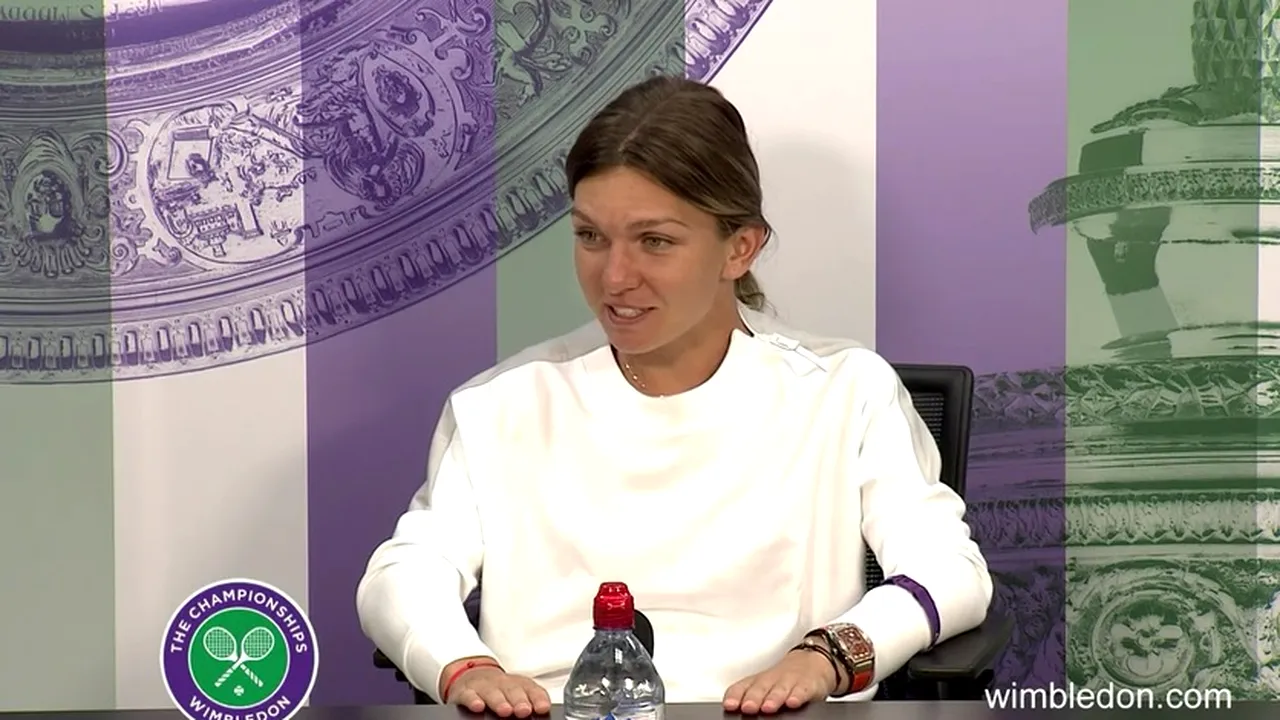 Halep, după calificarea în turul 3 la Wimbledon: 