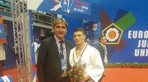 Medalii de aur la Open-ul de Judo din Belgrad! Marcel Cercea și Alexandra Pop au urcat pe cea mai înaltă treaptă a podiumului