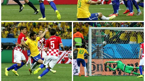 FOTO | Prima fază controversată de la Cupa Mondială. Penalty acordat destul de ușor pentru Brazilia