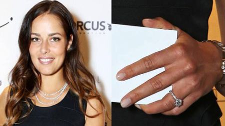 S-au logodit Ana Ivanovic și Bastian Schweinsteiger? Tenisemna s-a afișat cu un inel, speculațiile au început imediat