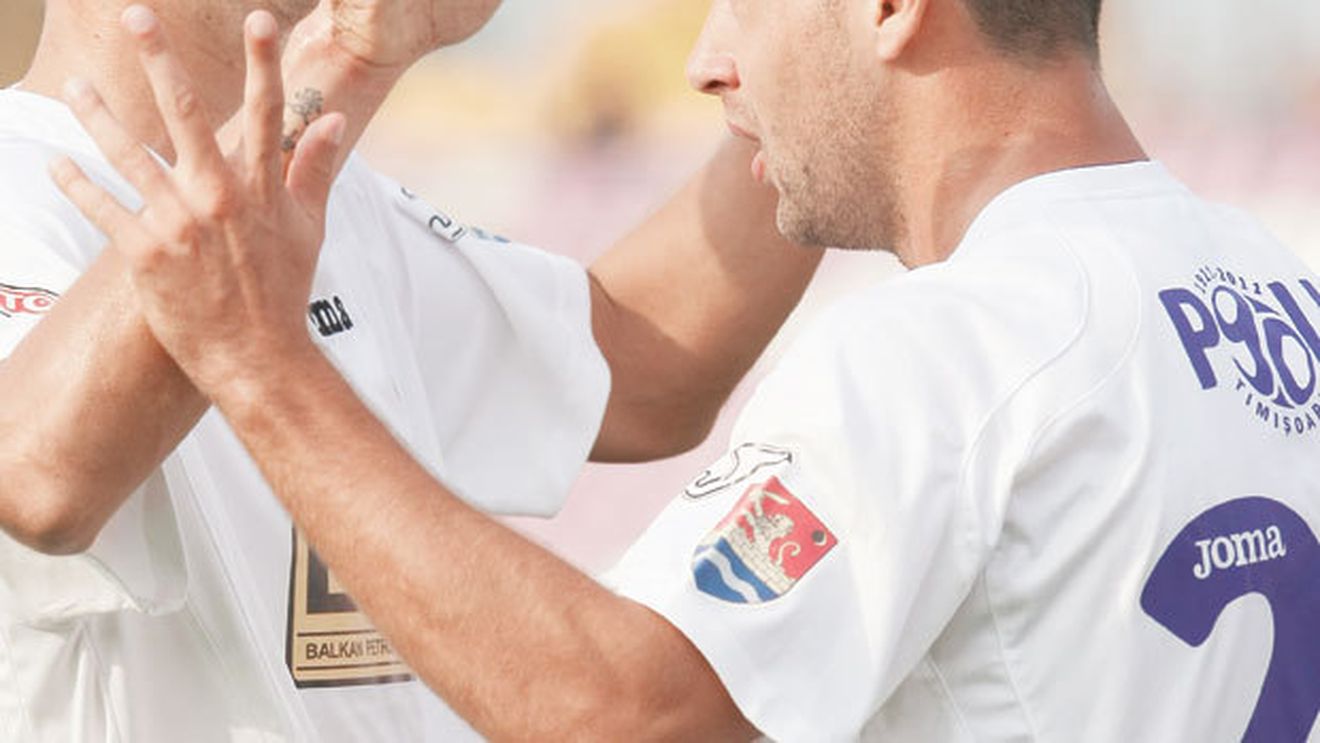 Vedetele, la datorie!** Goga și Curtean au semnat golurile cu care Timișoara a învins Ceahlăul