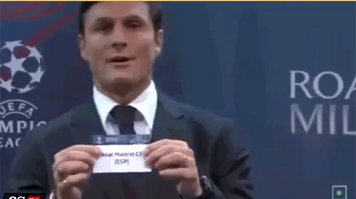 VIDEO | A trucat Zanetti tragerea la sorți pentru Liga Campionilor? Dezvăluirile lui Blatter despre „bilele calde” ar putea face prima victimă. Ce se observă în imagini