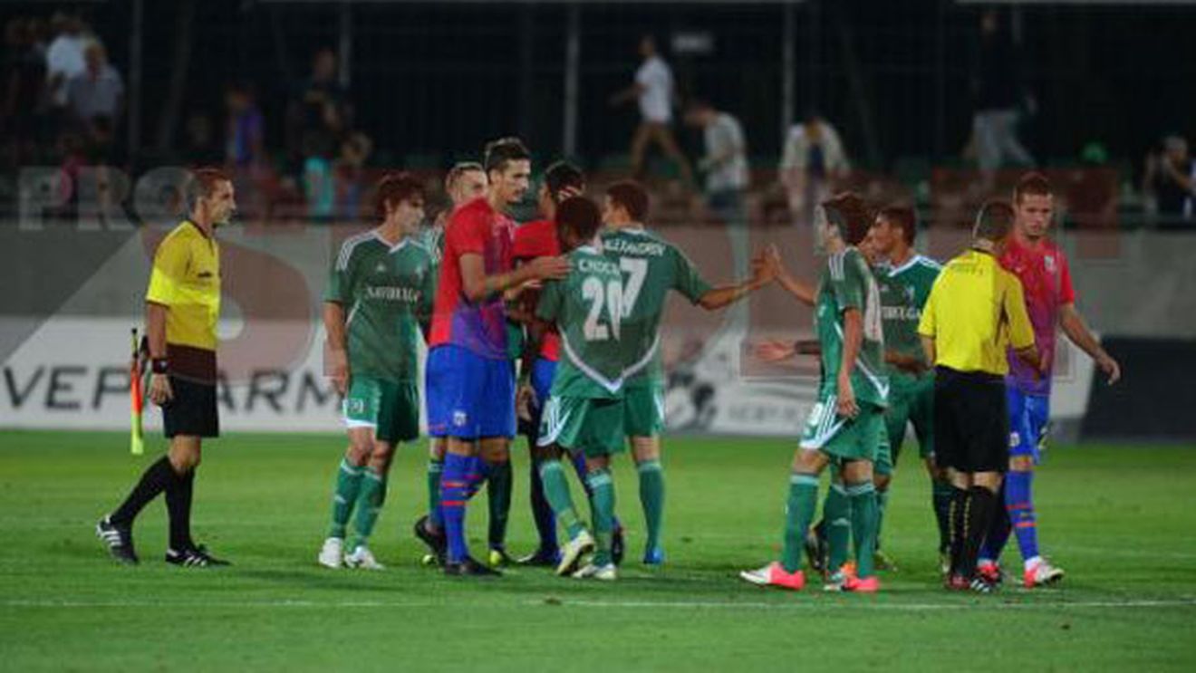 FABULOS! Steliștii nu se așteptau niciodată la așa ceva!** Au fost lăsați mască de bulgarii de la Ludogoreț! Ce s-a auzit din difuzoare