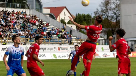CS Dinamo rămâne cu o victorie în Liga 2. A pierdut la Bistrița Năsăud, dar Florin Bratu e convins că echipa e pe drumul cel bun: ”Sper la un progres”