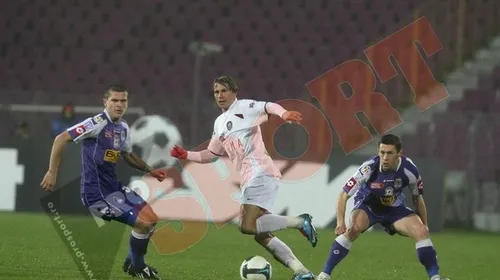 VIDEO Un gol care putea aduce titlul la Cluj!** Deac îl bate pe Taborda cu o execuție a la Hagi!