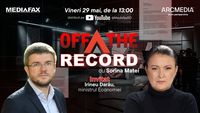 OFF The Record. Invitat: Irineu Darău, ministrul Economiei