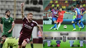 VIDEO | Echipa etapei a 27-a în viziunea ProSport: Cernat, de departe cel mai bun jucător al rundei. Un mijloc cu Gecov și N'Doye, plus o defensivă cu doi jucători ai Craiovei completează echipa