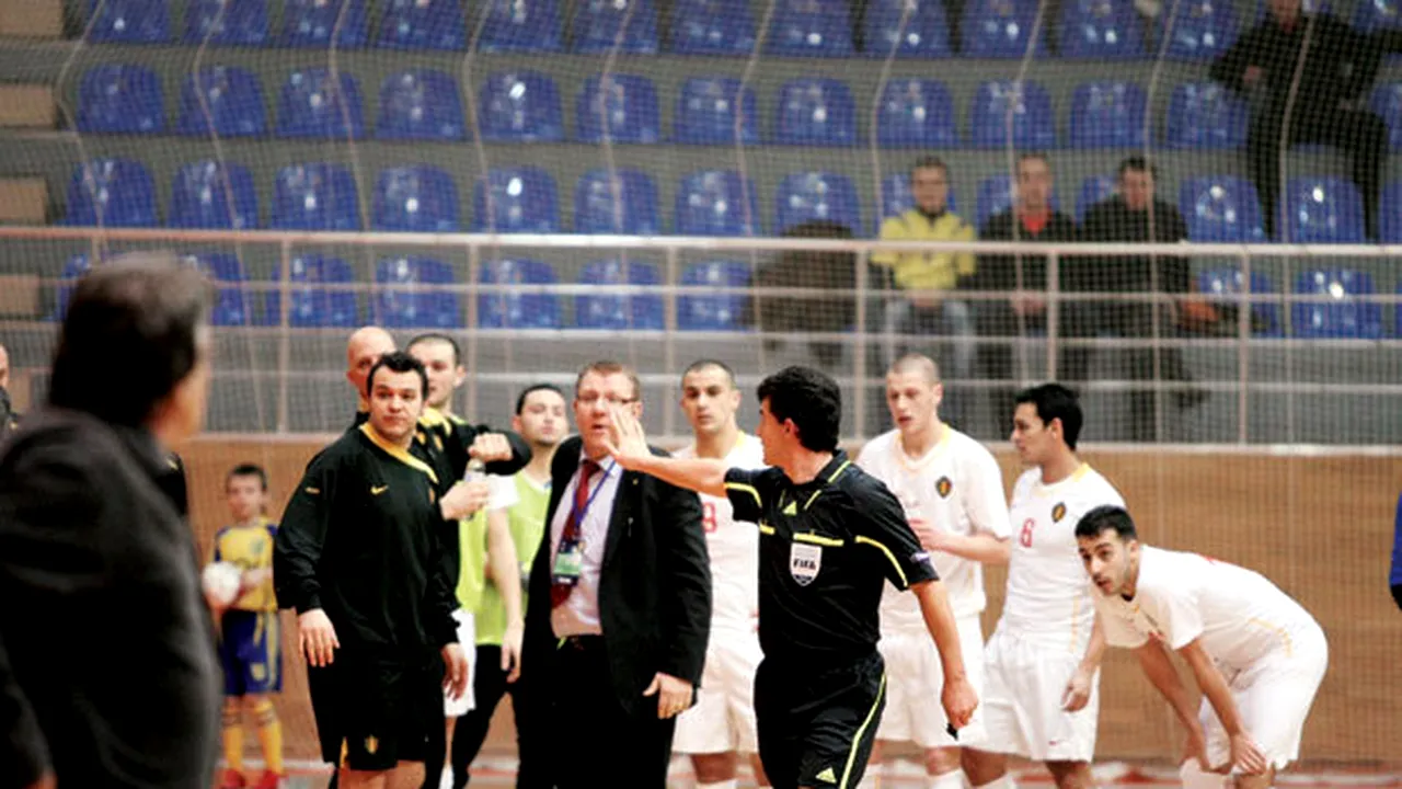 Bogdan Sorescu, singurul arbitru român de la CE de futsal