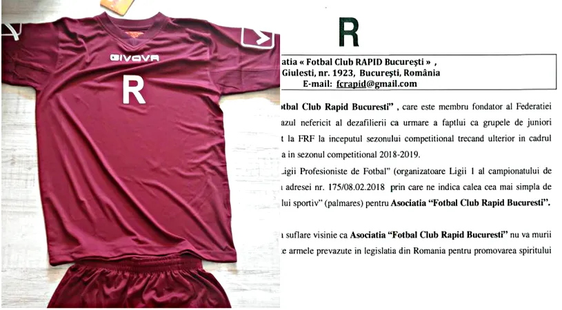 AFC Rapid anunță că va ataca marca FC Rapid în justiție, îl acuză pe lichidatorul FC Rapid de abuzuri și se laudă că va plăti datoriile. Comunicatul e plin de greșeli gramaticale