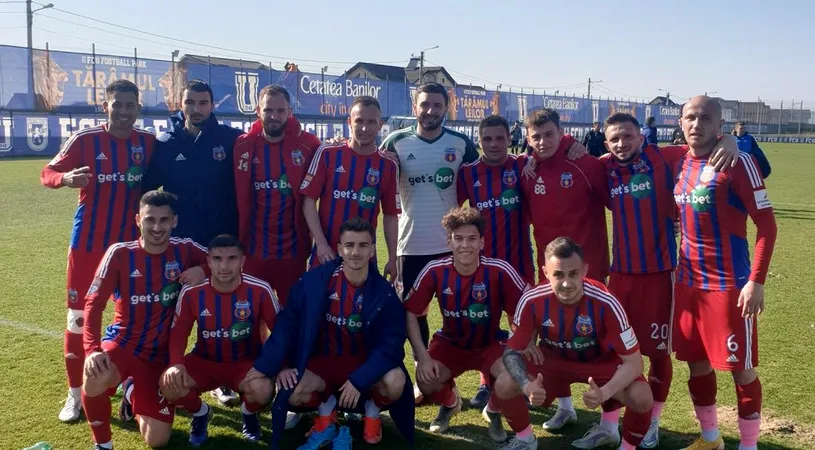 VIDEO | Ce victorie! Steaua a făcut scor cu ”FC U” Craiova, după ce a fost condusă. ”Militarii” s-au întrecut în goluri spectaculoase, iar portarul Horia Iancu a ieșit și el în evidență