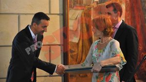 FOTO** Împlinirea a 100 de la înființarea FR de Atletism, marcată de Casa Regală a României