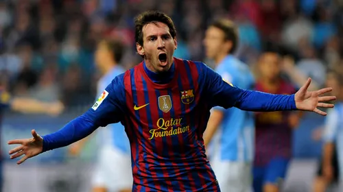 A fost seara lui Messi pe „La Rosaleda”:** Malaga-BarÃ§a 1-4