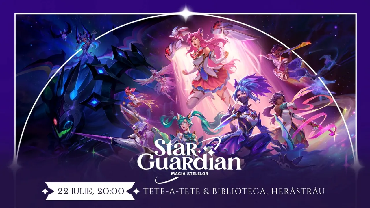 Star Guardians din universul League Of Legends sosesc în București