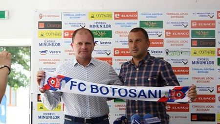 Costel Enache, prezentat oficial la FC Botoșani: "Trebuie să spun din start că nu sunt un magician!"