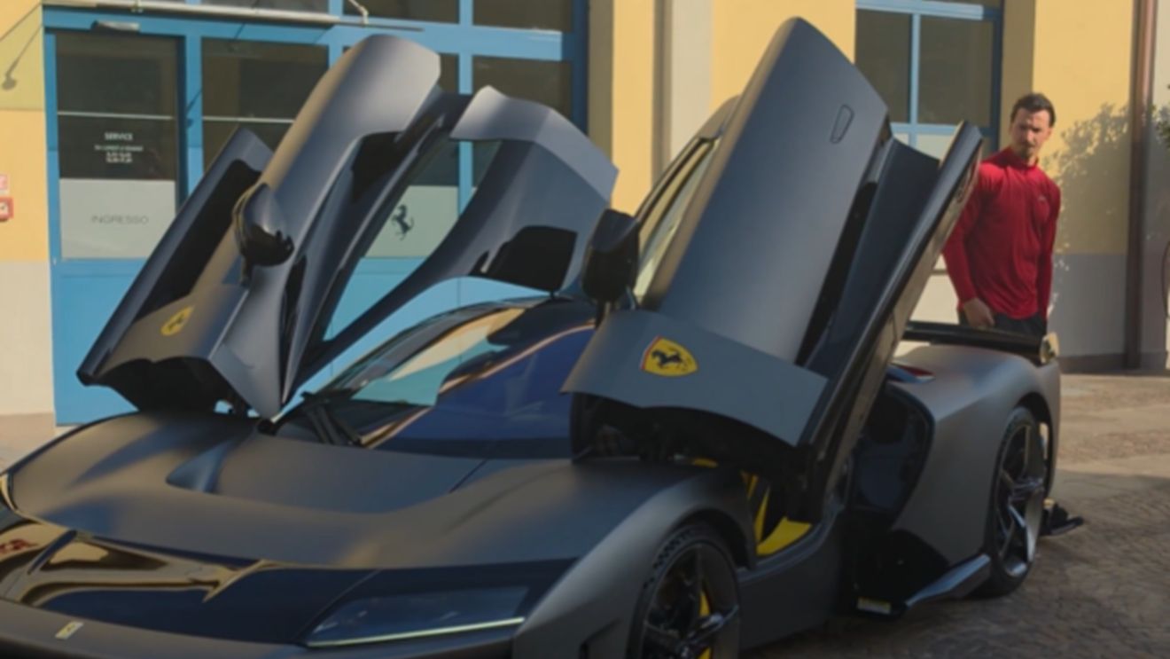 Zlatan Ibrahimovic, ca Ion Țiriac: și-a mai luat un Ferrari, de 770.000 de euro