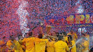 Jucătorii Stelei au sărbătorit toată noaptea! FOTO - Ce imagini a postat Reghe pe Facebook în timpul petrecerii